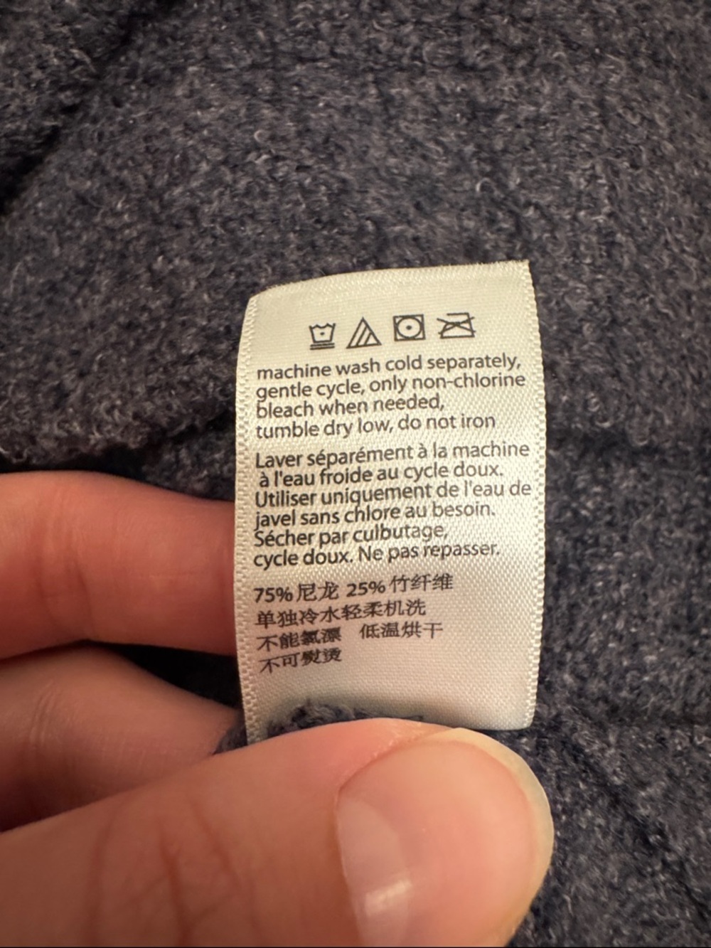 Barefoot Dreams CozyChic Lite Long Hooded Open Front Cardigan Sweater Sz M - Picture 9 of 9